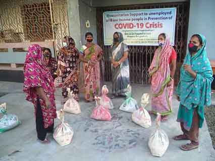 Humanitarian Support to low income people in prevention of COVID-19